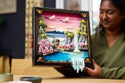 LEGO - ART - PAESAGGIO GIAPPONESE CON CILIEGI FIORITI - 31218