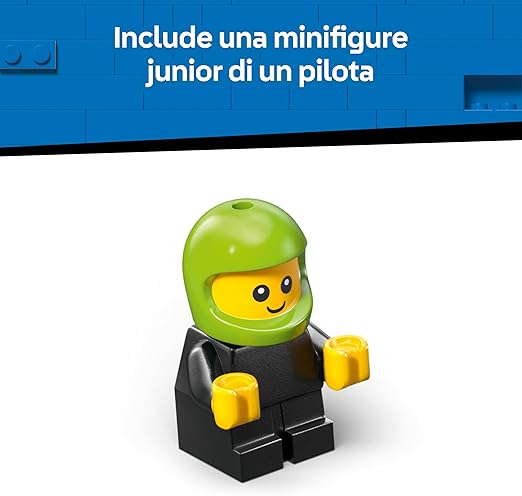 CITY BRICK RIDES - VEICOLI  AUTO DA CORSA DA GIOCO - 60484