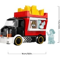 CITY GREAT VEHICLES - FOOD TRUCK DELLE PATATINE - 60488
