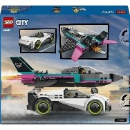 LEGO - CITY GREAT VEHICLES - JET CONTRO AUTO SPORTIVA - 60489