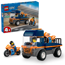 LEGO - CITY GREAT VEHICLES - TRASPORTATORE DI MOTO - 60491