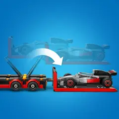 LEGO CITY FORMULA 1 - DISPLAY TRUCK F1 CON AUTO DA CORSA AUDI F1 - 60493
