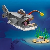 LEGO CREATOR - SQUALO CON SCRIGNO DEL TESORO - 31381