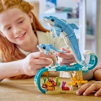 LEGO CREATOR - ANIMALI MARINI: MERAVIGLIOSI DELFINI - 31385
