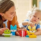 DUPLO MY FIRST - ANIMALI DOMESTICI CREATIVI 3 IN 1 - 10477