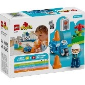 DUPLO TOWN - MOTOCICLETTA BLU DELLA POLIZIA - 10471