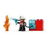 DUPLO TOWN - AUTOPOMPA CON MANICHETTA E POMPIERE - 10473