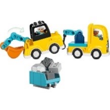 DUPLO TOWN - VEICOLI DA CANTIERE 3 IN 1 - 10475