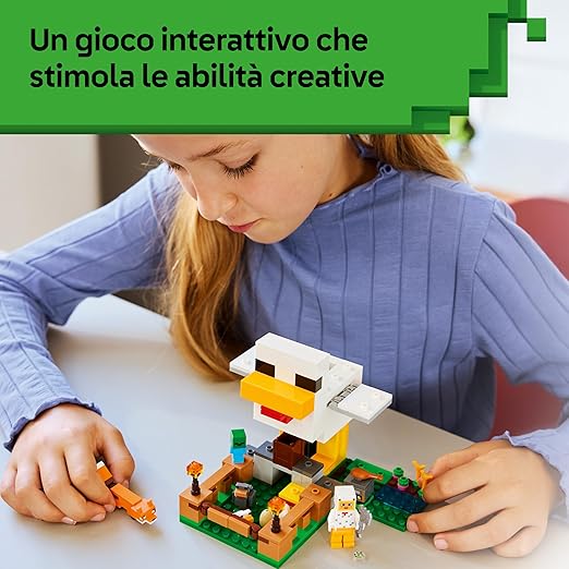 MINECRAFT - FATTORIA DI GALLINE - 21585
