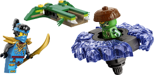 LEGO - NINJAGO - NYA CONTRO SPINNER MOSTRO DELLA MUTAZIONE - 71849
