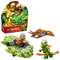 NINJAGO - LLOYD CONTRO SPINNER MOSTRO DELLA TERRA - 71850
