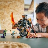 NINJAGO - MECH DELLA MISSIONE DI COLE E DRAGO ZANE - 71854