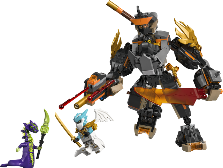 NINJAGO - MECH DELLA MISSIONE DI COLE E DRAGO ZANE - 71854