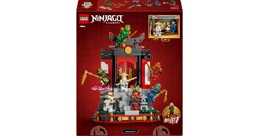 NINJAGO - DISPLAY PERSONAGGI NINJA  15 ANNIVERSARIO - 71866
