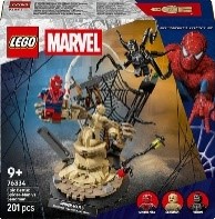 LEGO - SUPER HEROES MARVEL - BATTAGLIA EPICA: SPIDER-MAN VS. SANDMAN - 76334