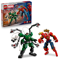 LEGO - SUPER HEROES MARVEL - BATTAGLIA MECH: SPIDER-MAN VS. DOC OCK - 76338