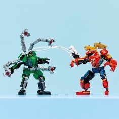 SUPER HEROES MARVEL - BATTAGLIA MECH: SPIDER-MAN VS. DOC OCK - 76338