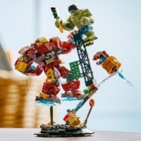 SUPER HEROES MARVEL - BATTAGLIA EPICA: HULKBUSTER VS. THE HULK - 76343