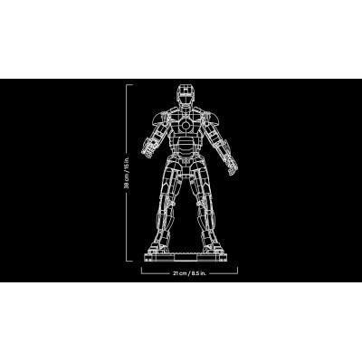 SUPER HEROES MARVEL - IRON MAN MARK 3  EDIZIONE DEL COLLEZIONISTA - 76344