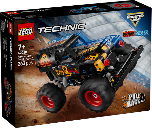 TECHNIC - MONSTER JAM GRAVE DIGGER FUOCO E GHIACCIO - 42219