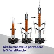 TECHNIC - SISTEMA DI LANCIO SPAZIALE RAZZO NASA ARTEMIS - 42221