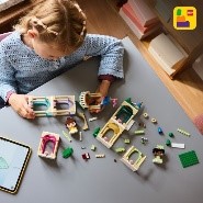 LEGO DISNEY MINI BELLE E MINI TANIA CON CASTELLO 43291