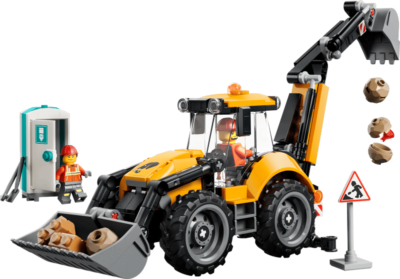 LEGO CITY GREAT VEHICLES - SCAVATRICE DA CANTIERE GIALLA - 60480