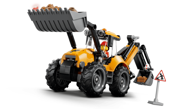 LEGO CITY GREAT VEHICLES - SCAVATRICE DA CANTIERE GIALLA - 60480