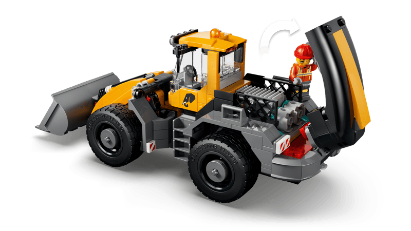 LEGO CITY BIG VEHICLES - CAMION RIBALTABILE E PALA MECCANICA - 60494
