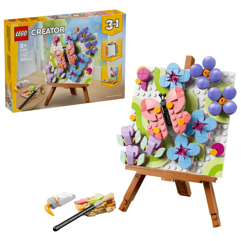 LEGO CREATOR - DIPINTO FLOREALE DECORATIVO - 31390