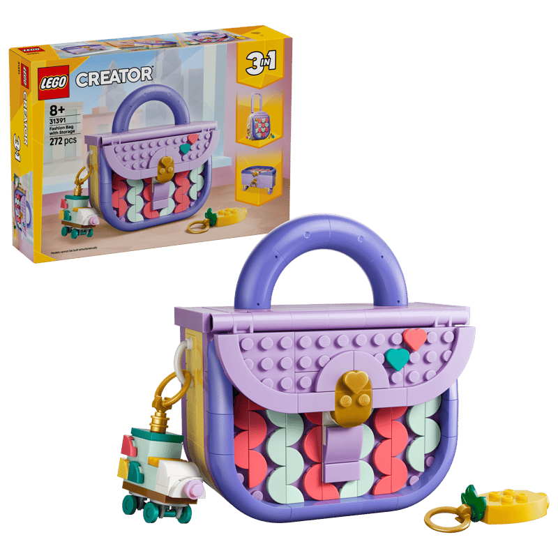 LEGO CREATOR - BORSETTA ALLA MODA PORTAOGGETTI - 31391