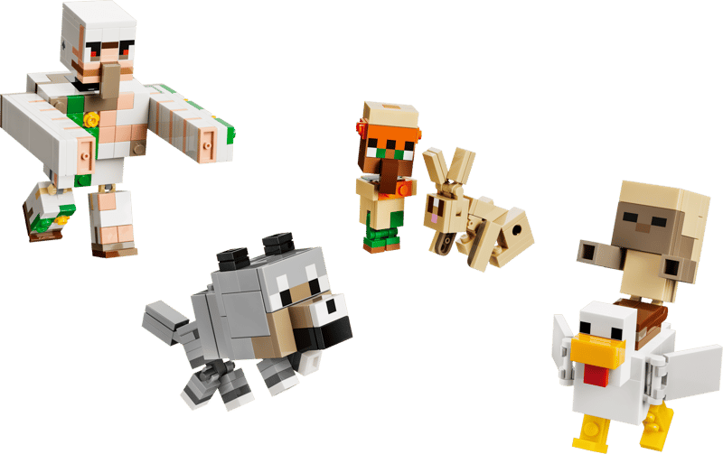 LEGO MINECRAFT - ATTACCO NEL DESERTO DEL FANTINO DI POLLI - 21592