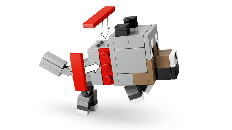 LEGO MINECRAFT - ATTACCO NEL DESERTO DEL FANTINO DI POLLI - 21592