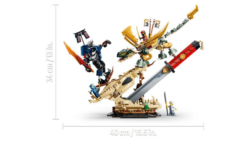 LEGO NINJAGO - BATTAGLIA ALLA LAMA DEL DRAGO - 71871