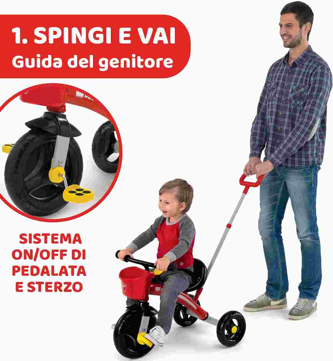 GIOCO TRICICLO U-GO DUCATI