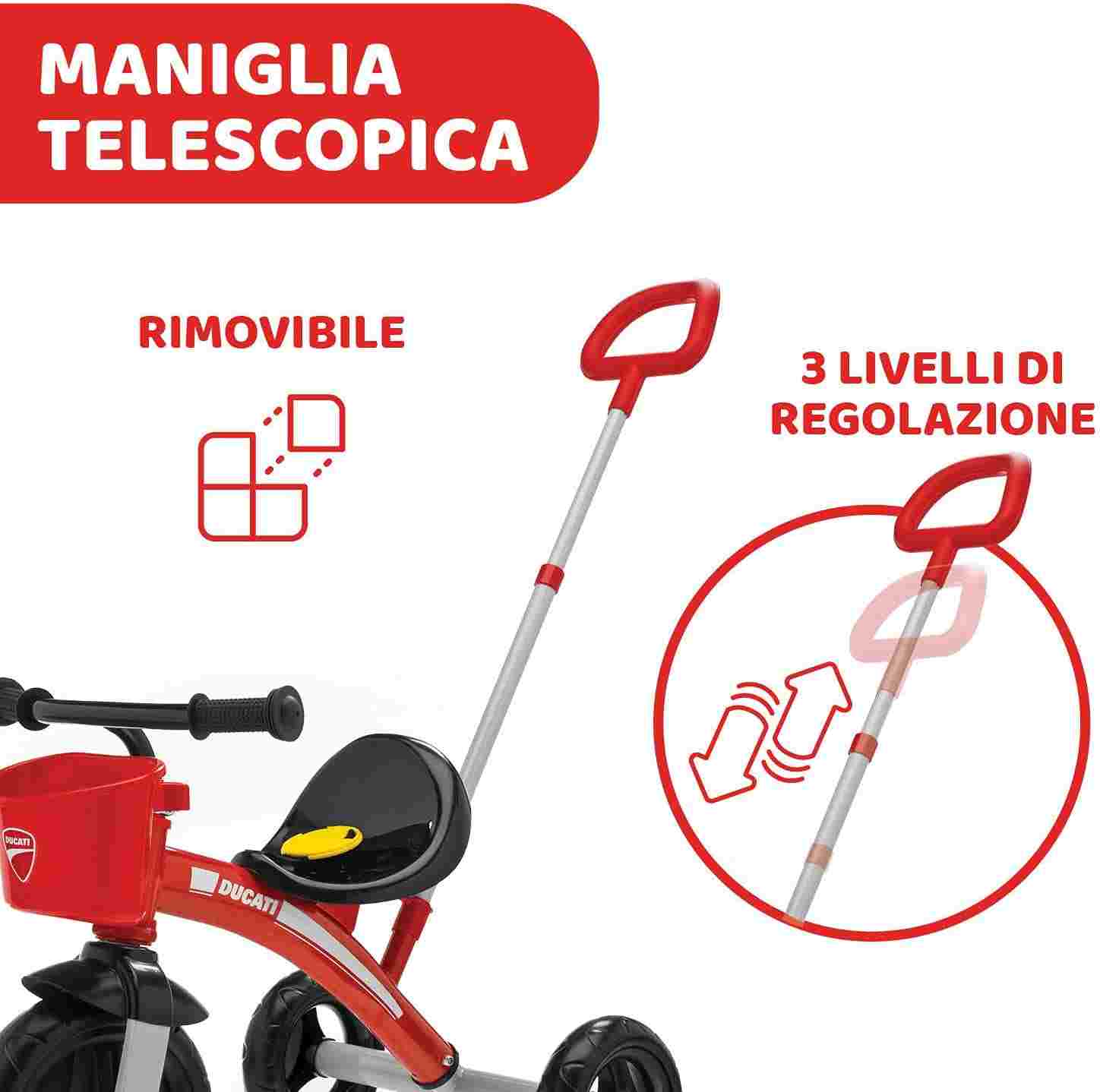 GIOCO TRICICLO U-GO DUCATI