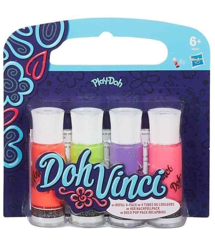 DOH VINCI REFILL COLORI X 4