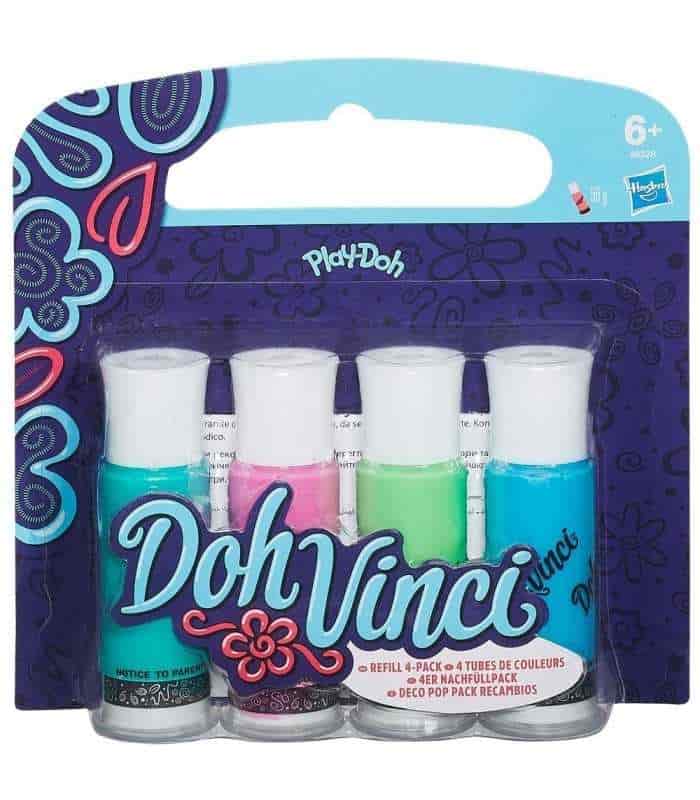 DOH VINCI REFILL COLORI X 4