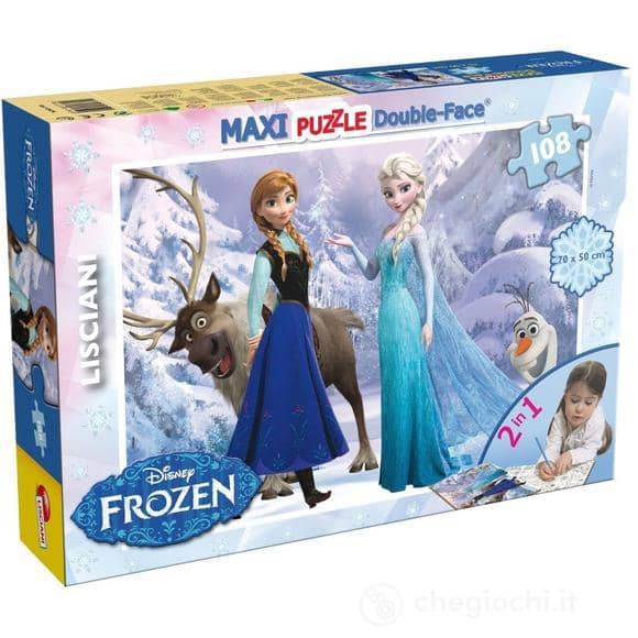 DISNEY PUZZLE DF MAXI FLOOR 108 FROZEN ELSA AND ANNA