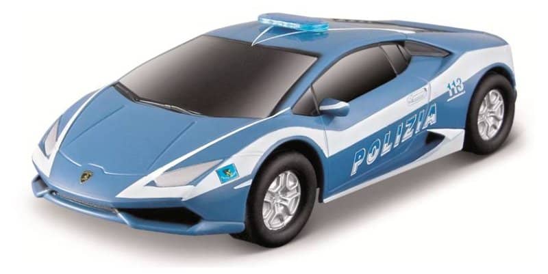 PISTA LAMBO HURRICANE POLIZIA