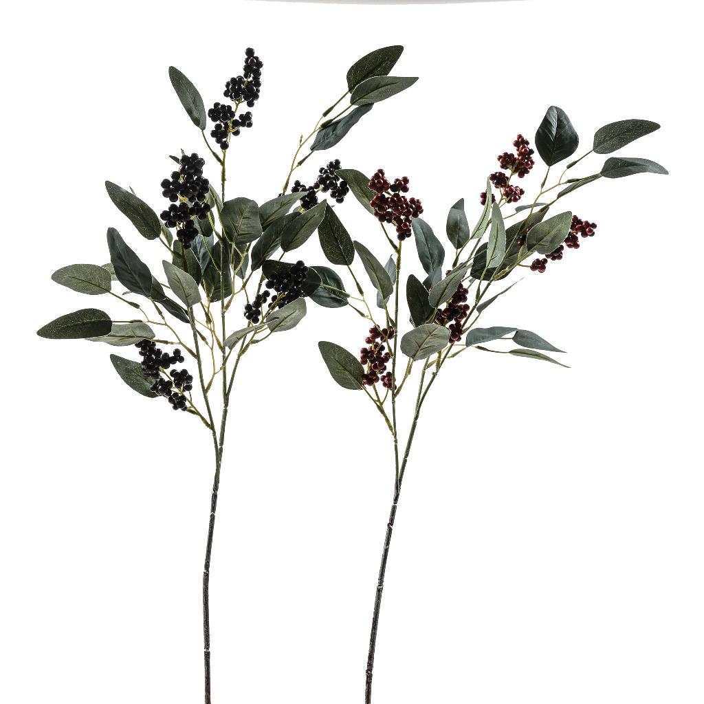 Frutti di bosco 5 fiori 69cm. Colori assortiti