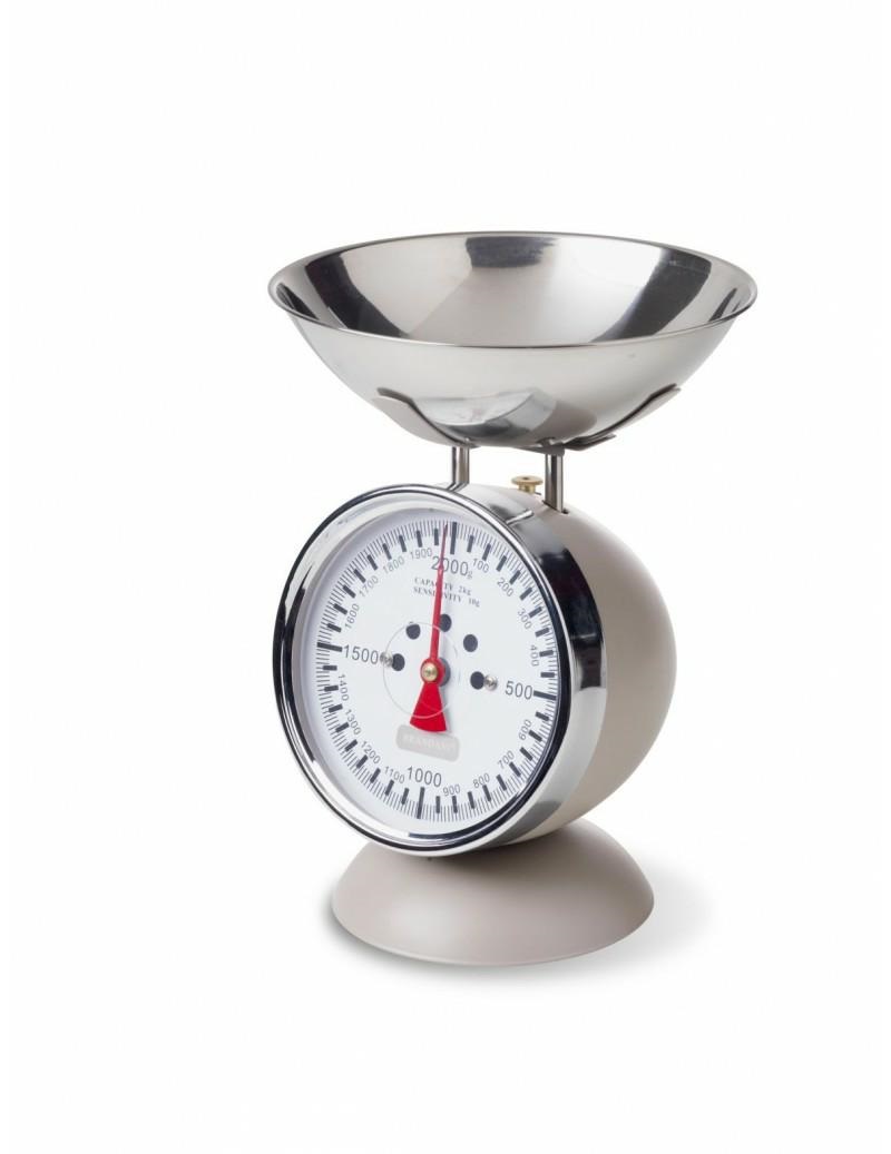 Bilancia fanale tortora 2 kg in acciaio inox cm16x17x28h