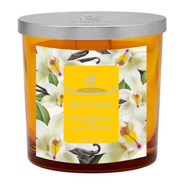 Dolce vaniglia candela profumate intense 350 gr Hypno casa
