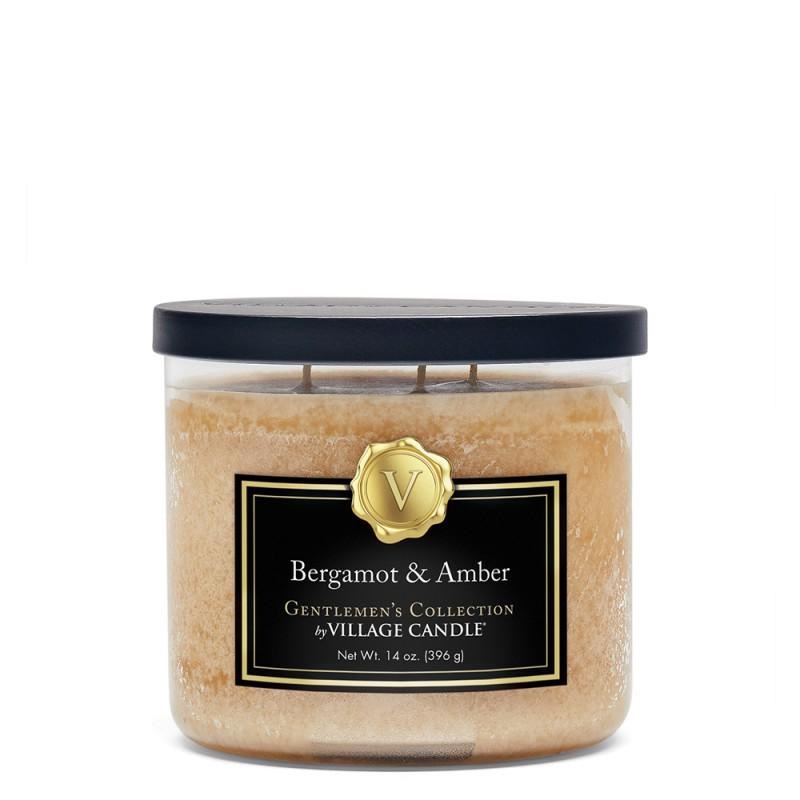 Village Candle Spiced Tobac & Honey 14oz396gr bergamotto,mpg