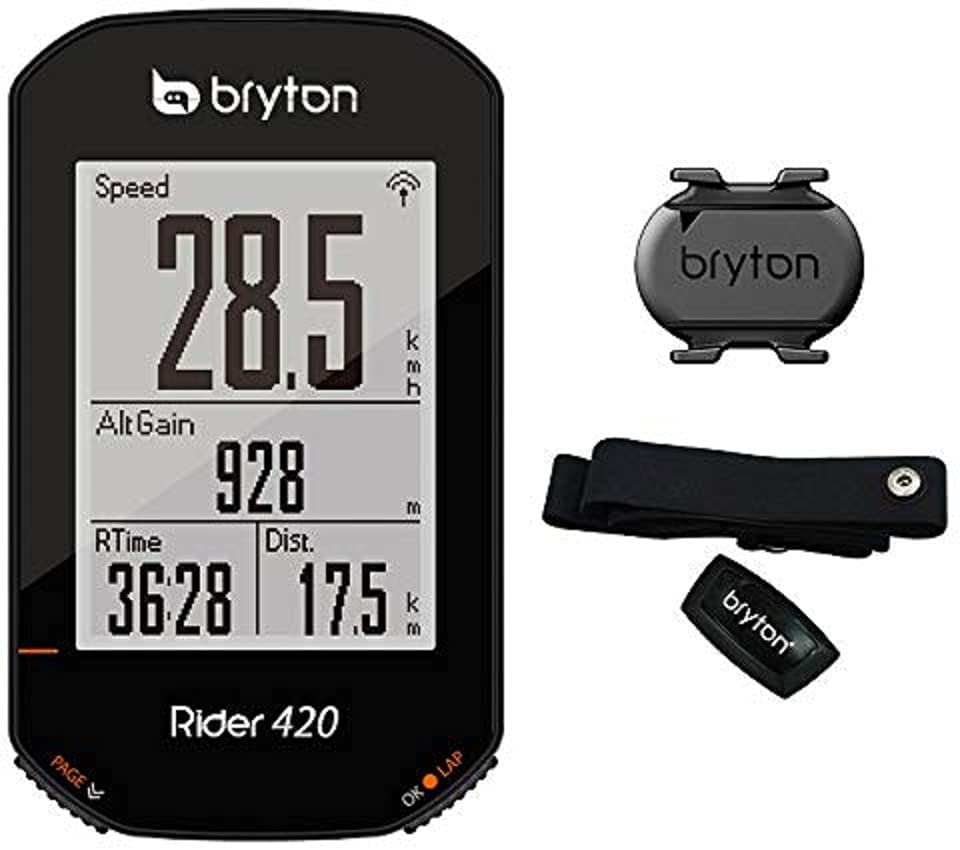 GPS RIDER BRYTON  420T CON CAD E HRM