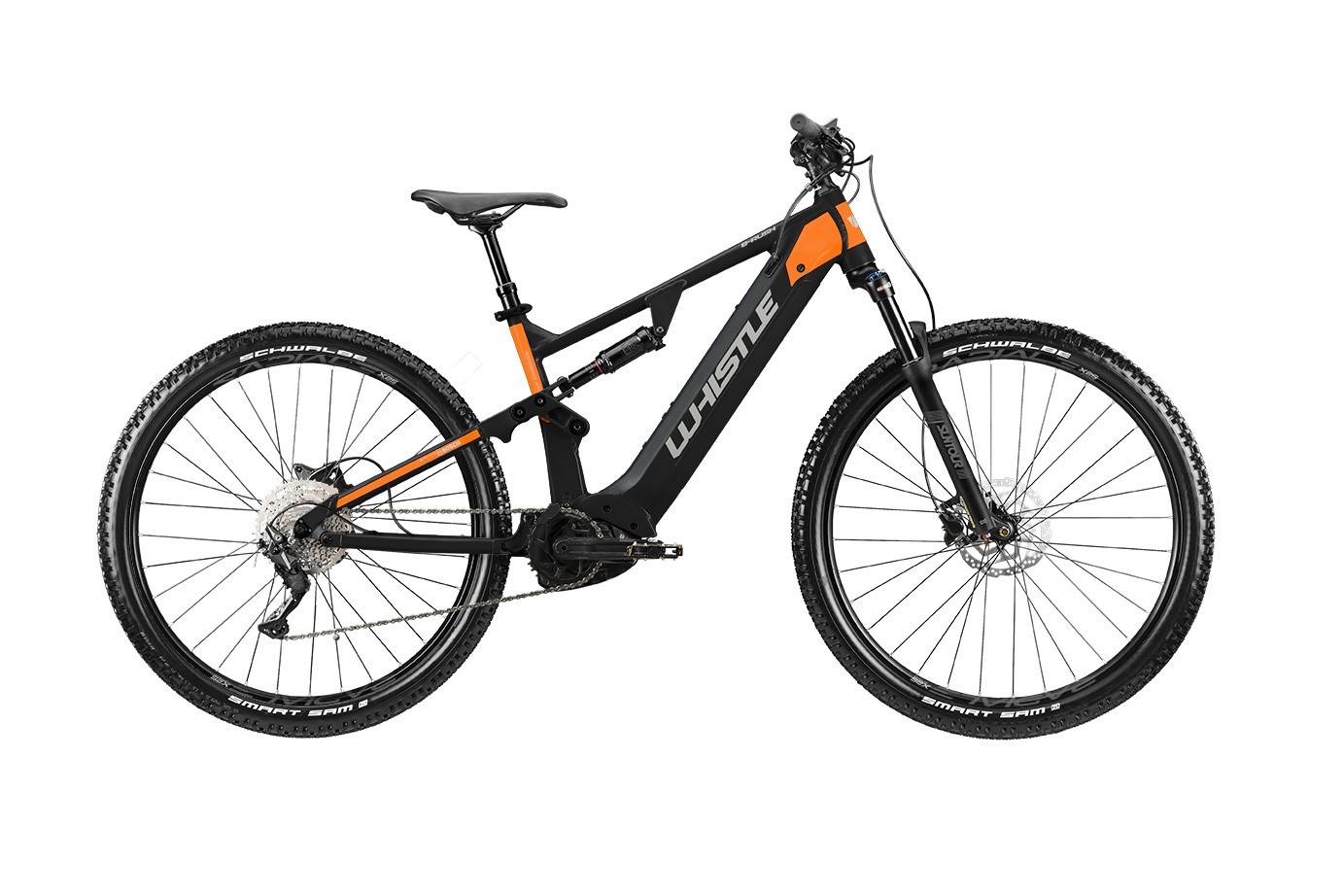 MTB ELETTRICA BB-RUSH A5.1X LT BLK/ORG