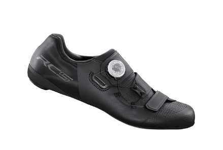 SCARPA SHIMANO ROAD BLACK SH-RC502 PIANTA LARGA