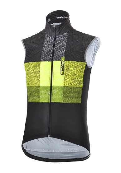 GILET ANTIVENTO THREEFACE SPORT GRAPHITE