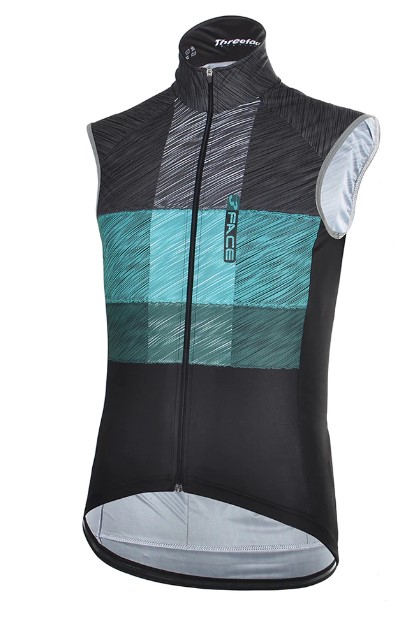 GILET ANTIVENTO THREEFACE SPORT GRAPHITE