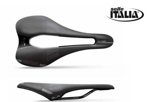 Sella  SELLE ITALIA SLR BOOST SUPERFLOW TM S3 208gr Nero